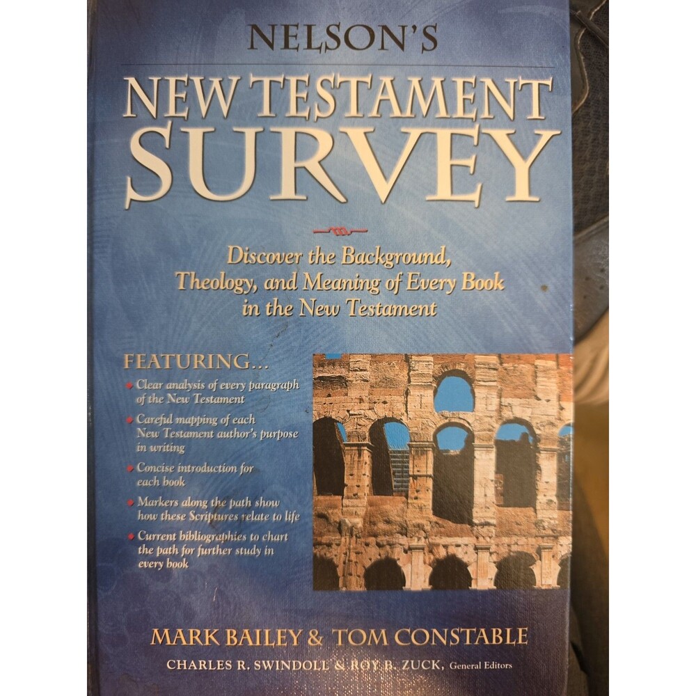 Nelson's New Testament Survey: Discover the Background, Theology and Meaning...